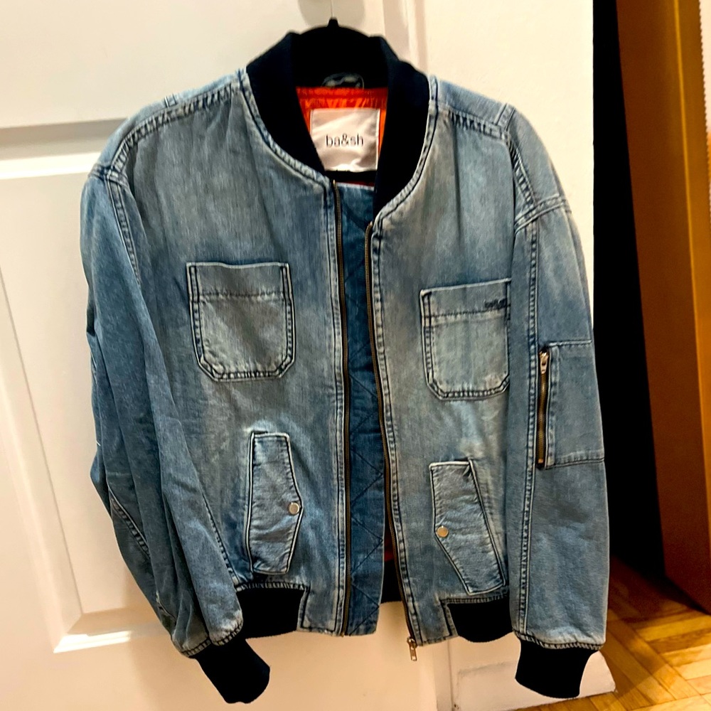 Ba&sh Connor Denim coat